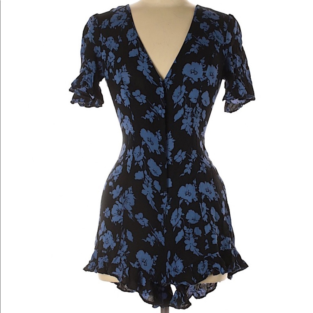 Forever21 floral romper!